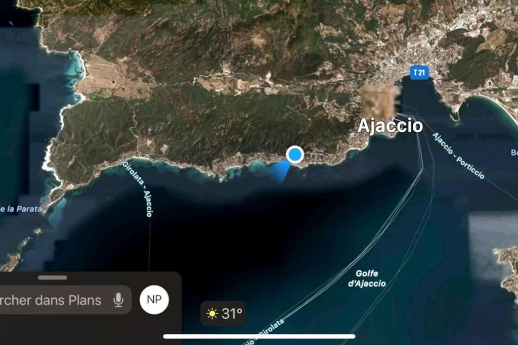 Studio Cosy Avec Vue Mer Αζάτσιο Εξωτερικό φωτογραφία